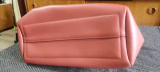 Bolso Parfois Piel Beige y Rosa