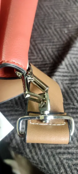 Bolso Parfois Piel Beige y Rosa