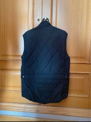 Chaleco acolchado hombre azul marino