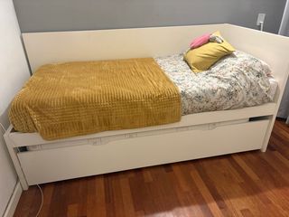 Cama nido juvenil Ikea blanca