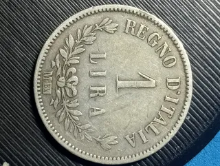 Moneta Argento Regno d'Italia lotto 1