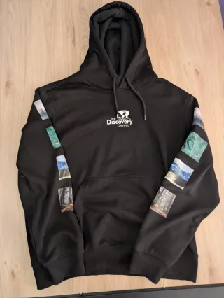 Sudadera Discovery Channel Negra