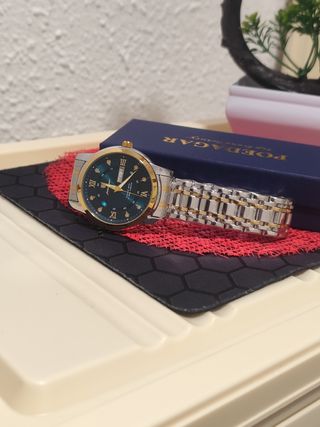 Reloj poedagar Hombre Oro y Azul