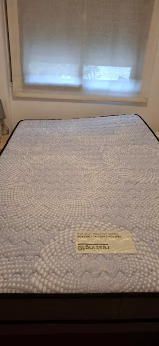 Colchón y somier 120x190 Resting10