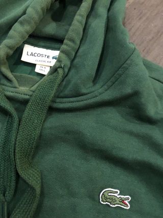 Sudadera Lacoste Classic Fit Talla L Verde