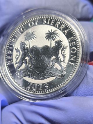 Moneda 1 Onza Plata Dioses Egipto OSIRIS