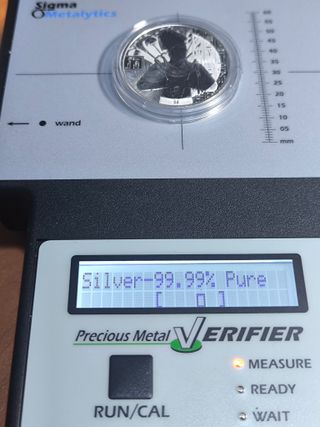 Moneda 1 Onza Plata Dioses Egipto OSIRIS