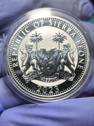 Moneda 1 Onza Plata Dioses Egipto OSIRIS