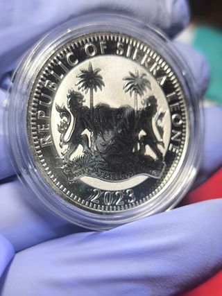 Moneda 1 Onza Plata Dioses Egipto OSIRIS