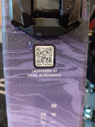 Esquís Salomon Stance W F76 + Fijaciones M10 GW