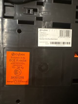 Silla coche Cybex Grupo 2/3 Isofix