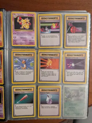 Lotto Carte Pokemon Set Base ITA