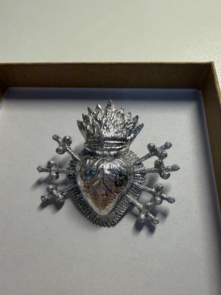 Cuore 7 Pugnali in Pan di Argento