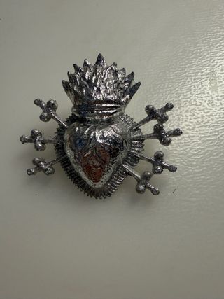 Cuore 7 Pugnali in Pan di Argento