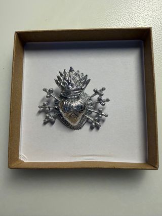 Cuore 7 Pugnali in Pan di Argento