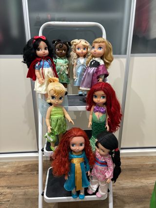 Pack 8 Muñecas Princesas Disney