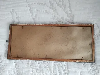 Cuadro japonés mujer con abanico