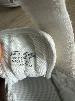 Zapatillas deportivas Zara niñ@s blancas