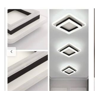 Pack 2 Focos LED Cuadrados 6000K Nuevos a estrenar