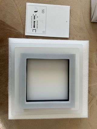 Pack 2 Focos LED Cuadrados 6000K Nuevos a estrenar