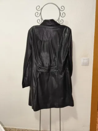 Chaquetón Piel Vacuno Negro