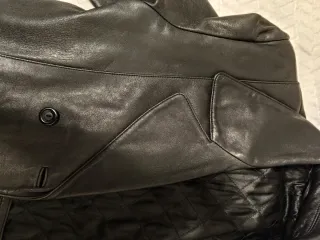 Chaquetón Piel Vacuno Negro