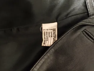 Chaquetón Piel Vacuno Negro