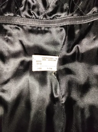 Chaquetón Piel Vacuno Negro