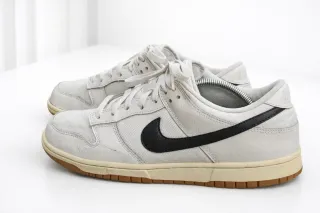 Nike Dunk Low Canvas White Gum Black - Talla 42 EU
