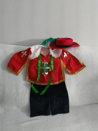 Disfraz de mosquetero infantil