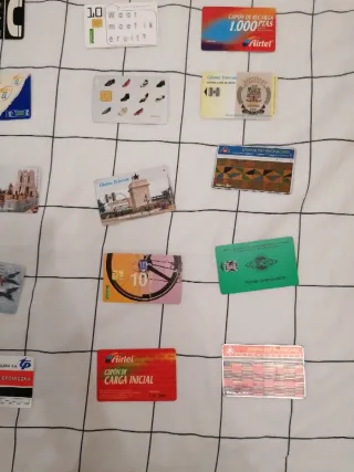 Set di 20 carte per cabine telefoniche