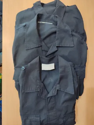 Camisa faena armada española negra varias tallas