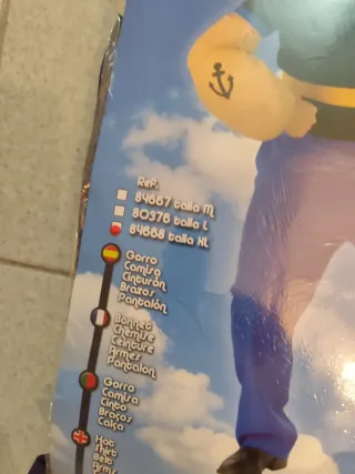 Disfraces Popeye y Olivia Adulto