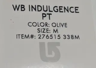 Pantalón Mujer Nieve Burton Verde Talla M 38-40