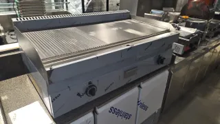 Plancha industrial de gas Nitto