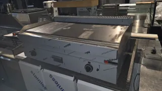 Plancha industrial de gas Nitto