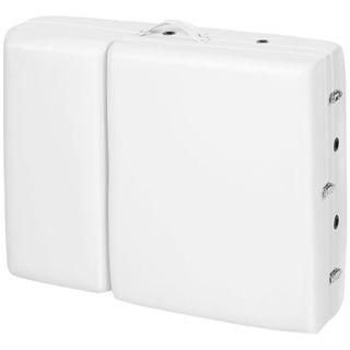 Camilla para masajes de 3 zonas, blanco