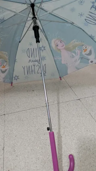 Paraguas infantil Frozen Elsa y Olaf