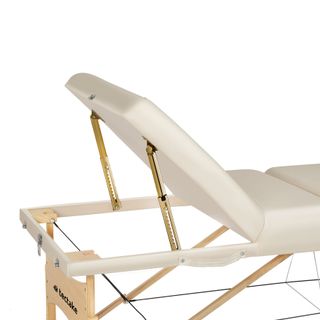 Camilla para masajes de 3 zonas, beige