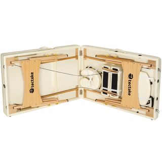 Camilla para masajes de 3 zonas, beige