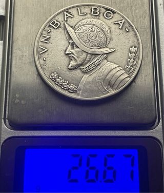 Un Balboa República de Panamá 1931. Dólar panameño