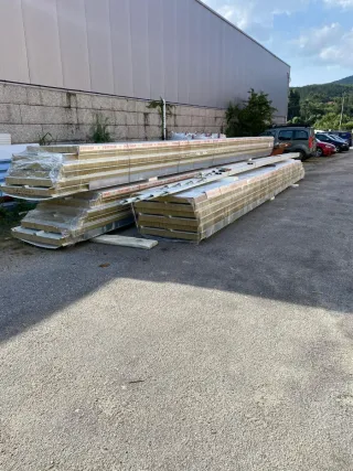 Panel sándwich lana de roca