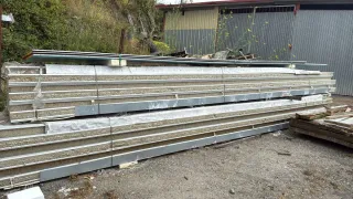 Panel sándwich lana de roca