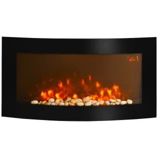 Chimenea Eléctrica Pared 1000W/2000W