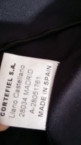 Camiseta negra CORTFIEL mujer