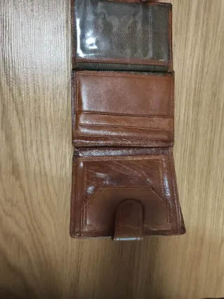 Portafoglio marrone da uomo