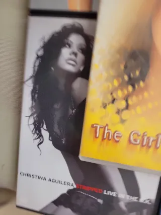 Lote 5 DVD Britney Spears, Hilary Duff, Christina