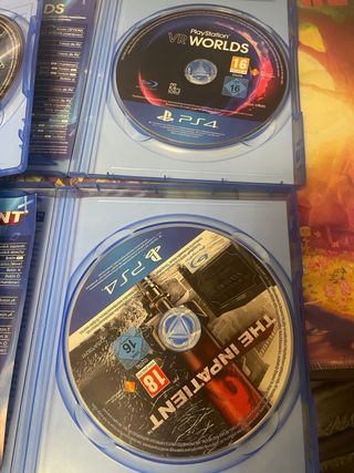 Lote Juegos PS VR PS4