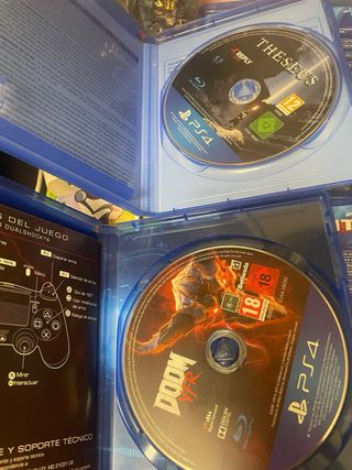 Lote Juegos PS VR PS4
