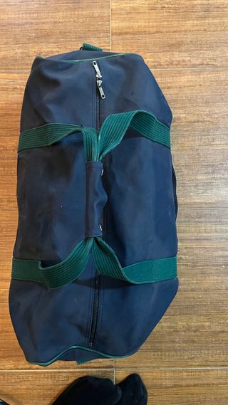 Auténtica bolsa de deporte Lacoste de tenis anos90